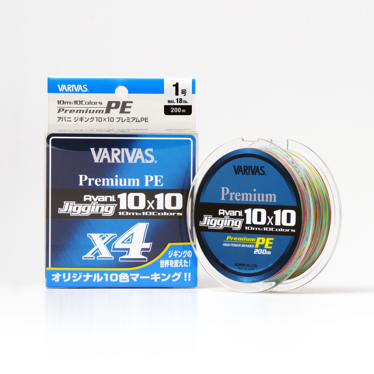 thumbnail image 2 of VARIVAS Avani Jigging 10x10 Max Power X8 Braided PE Line – 200m (Japan) 2 of 4