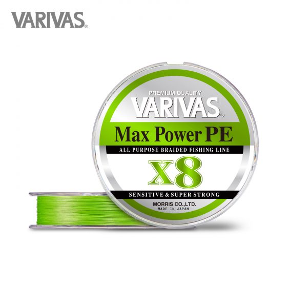 Max Power PE X8 Lime Green – VARIVAS