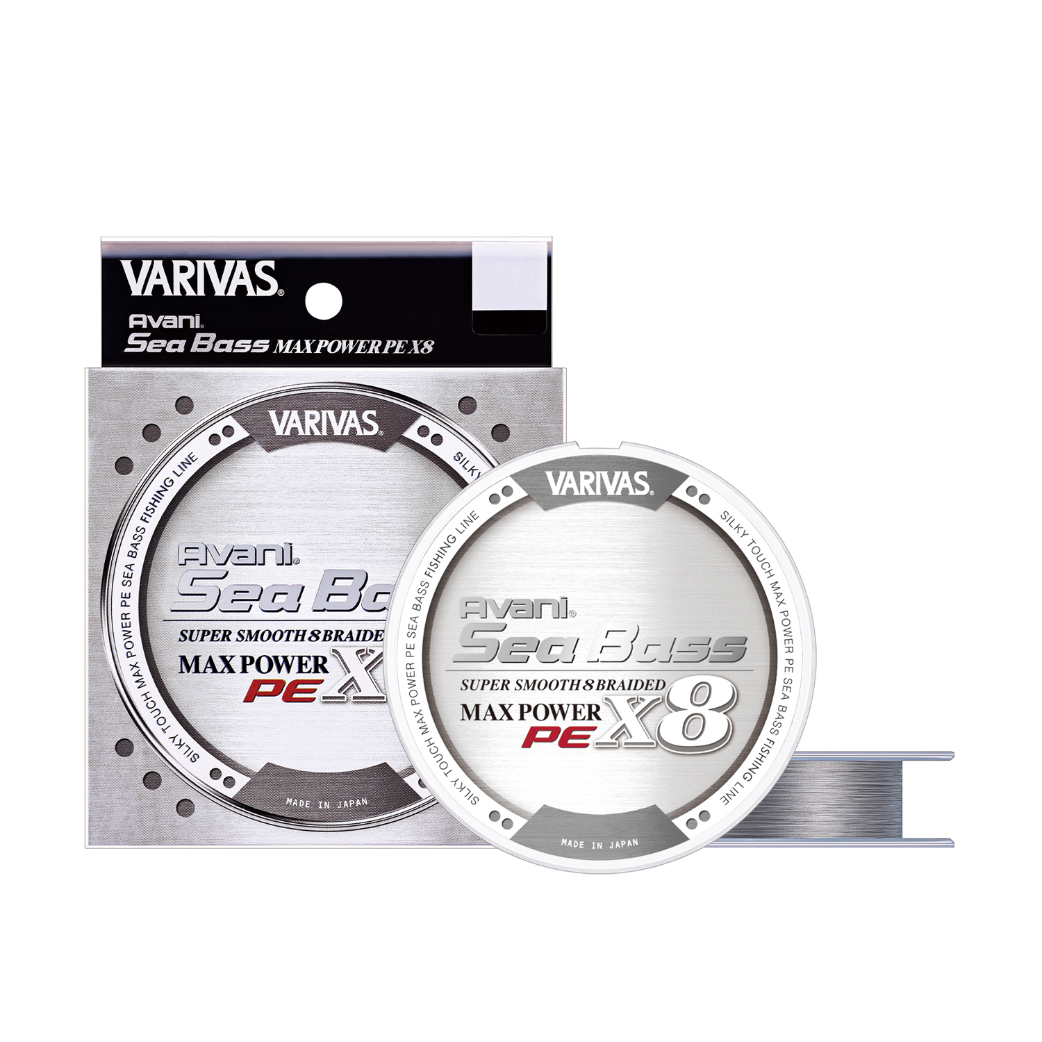 Avani SeaBass Max Power PE X8 Stealth Gray – VARIVAS