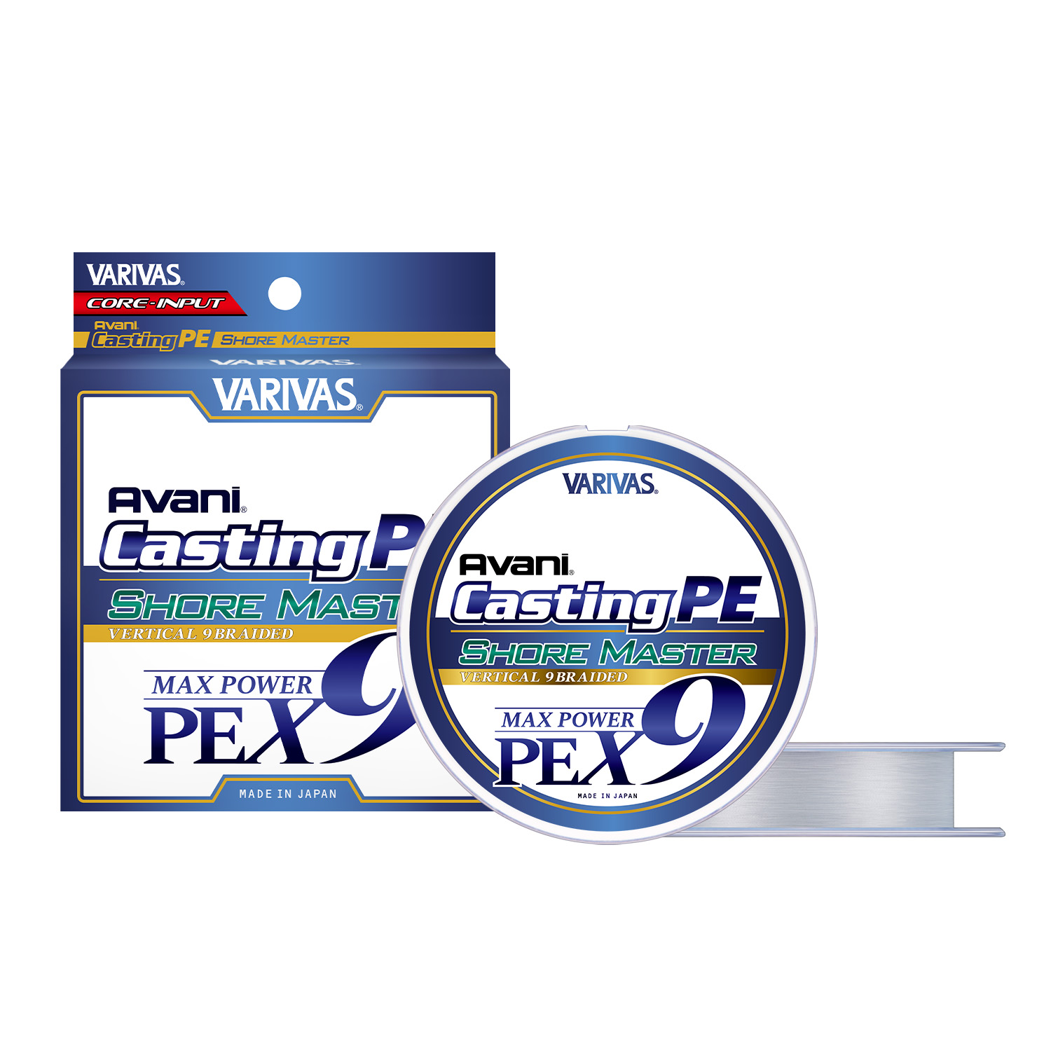 Avani Casting PE Max Power X9 SHORE MASTER – VARIVAS